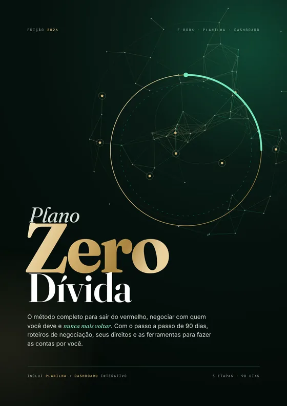 Capa do e-book Plano Zero Dívida